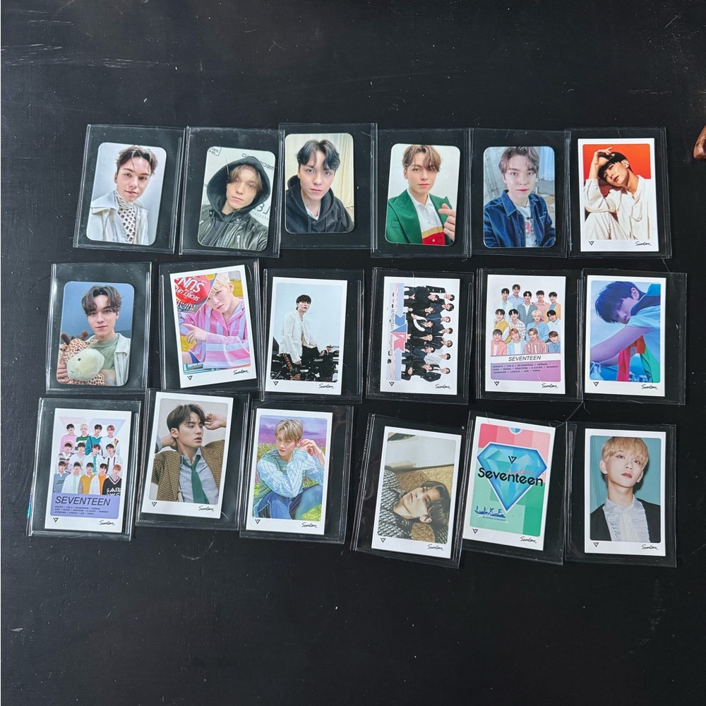 SEVENTEEN unofficial photocard assortment